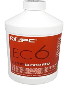 XSPC EC6 High Performance Premix Coolant, 1000 mL, Blood Red